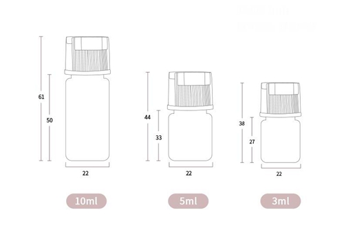 5ml 10ml powder vials separation vials anti-theft cap glass vials 05